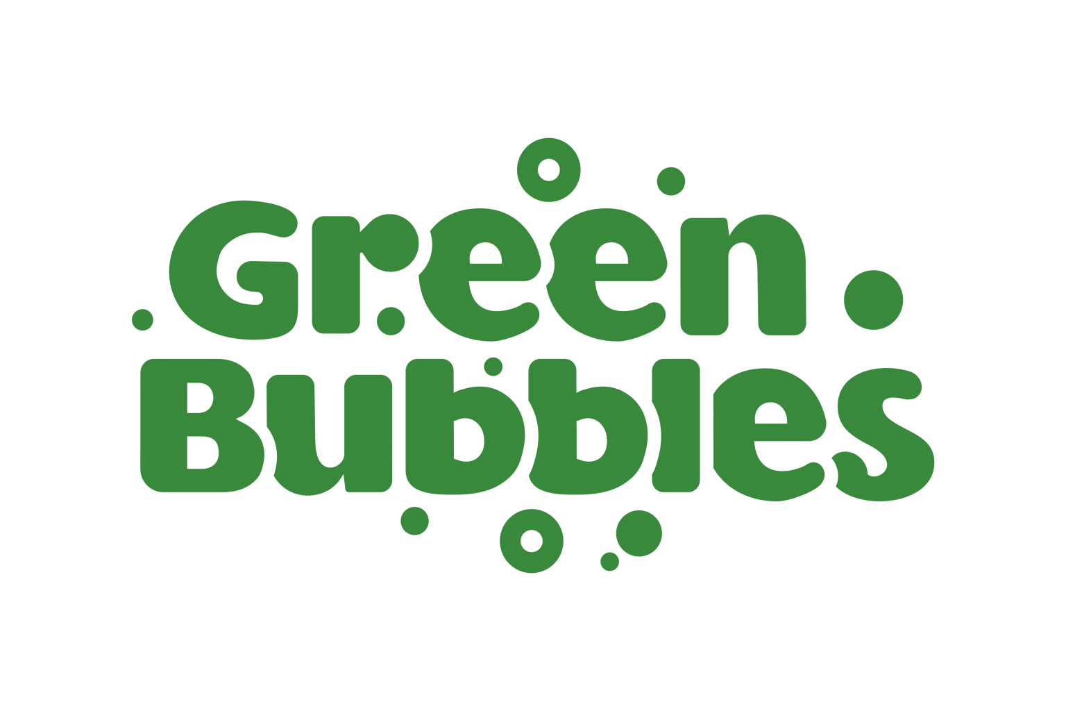 green bubbles