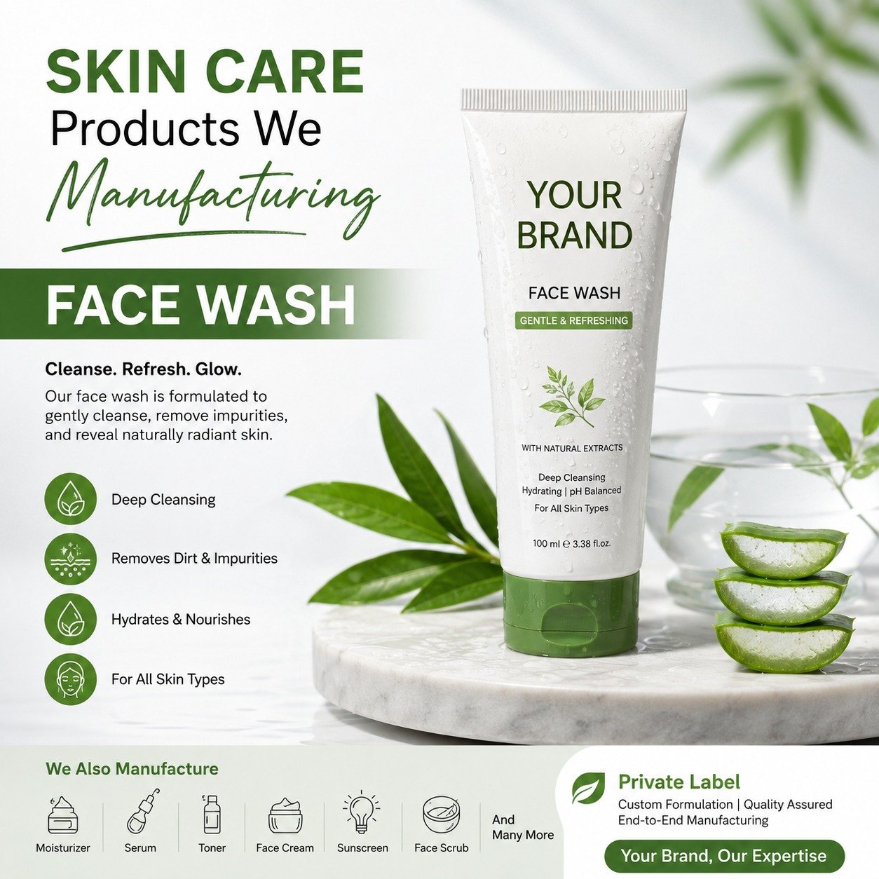 Face Wash Manufacturer
