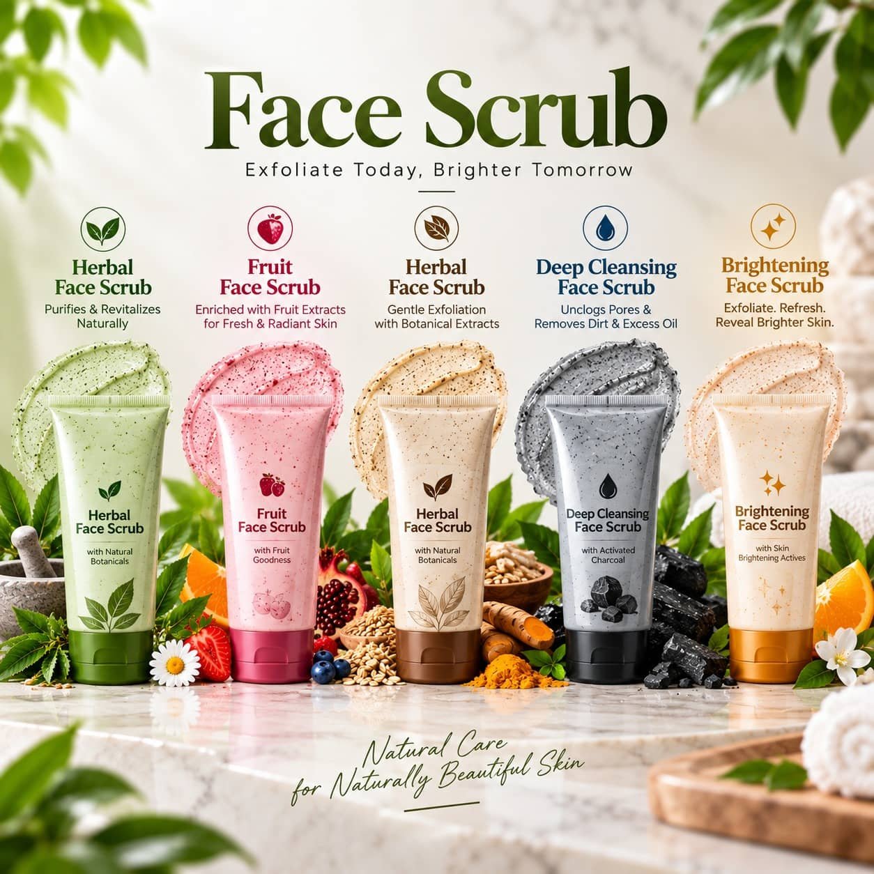 Private Label Face Scrub Manufacturer