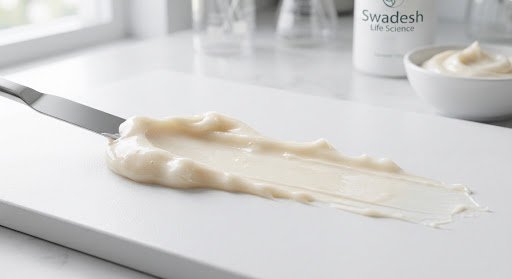 Cocoa butter lotion formulation